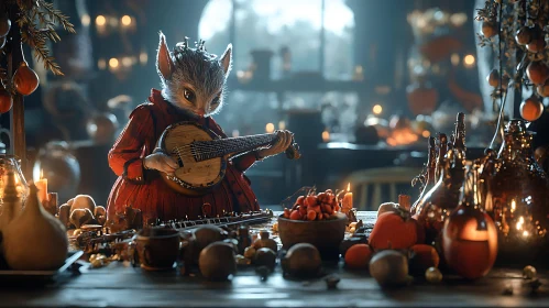 Rustic Mouse Serenade