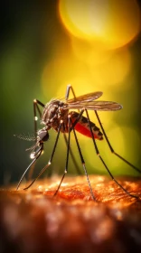 Intriguing Mosquito Imagery in Various Natural Settings