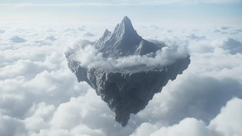 Mountain Island in the Sky