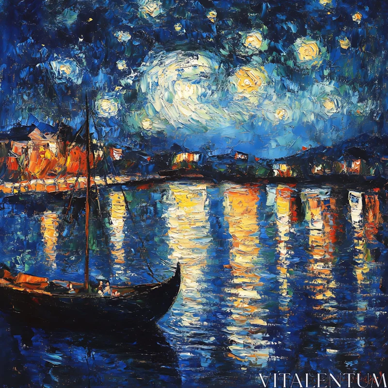 Starry Night Over Water