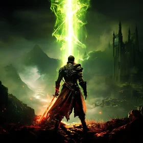 Fantasy Warrior and the Green Light