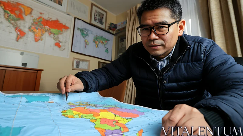 Travel Planning with a World Map