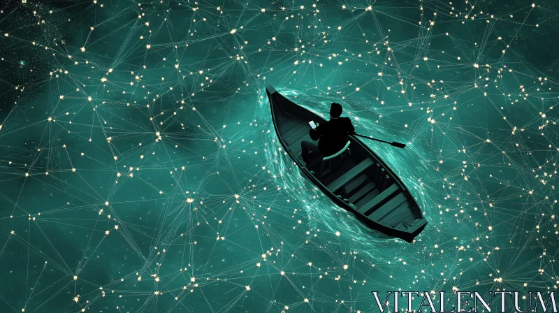 Digital Sea Journey: Connectivity Concept Art