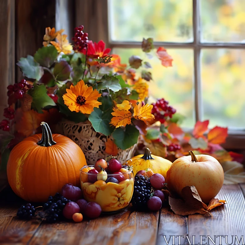 Rustic Autumn Still Life