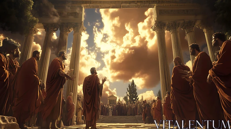 Toga Assembly at Classical Temple