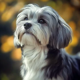Detailed Portrait of a Small Doggy