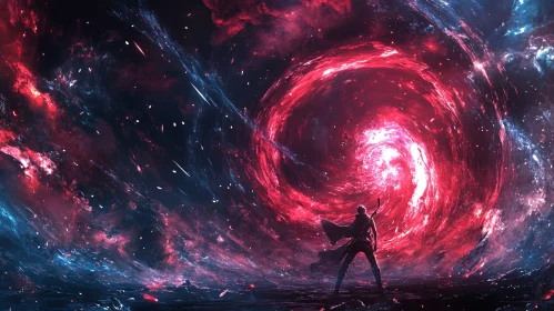 Astral Wanderer Facing the Unknown