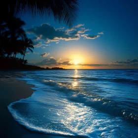 Coastal Sunset View