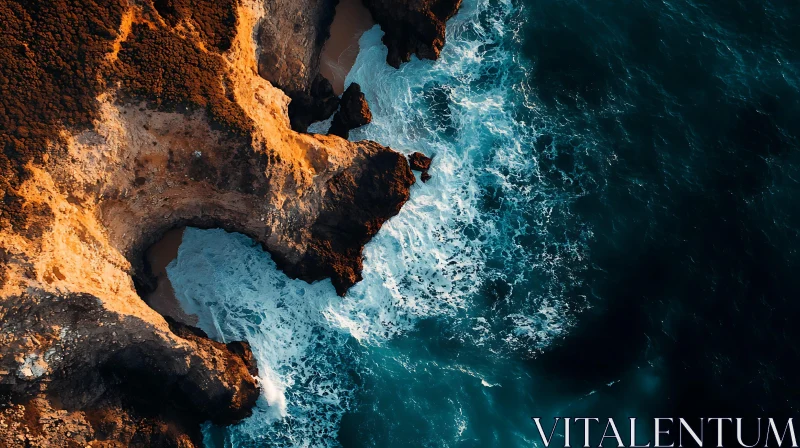 Ocean Coastline Aerial