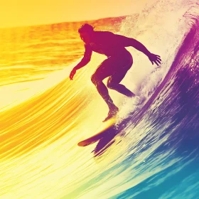 Sunset Surfing Adventure