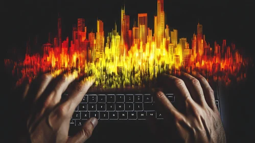 Keyboard City: A Modern Tech Vision