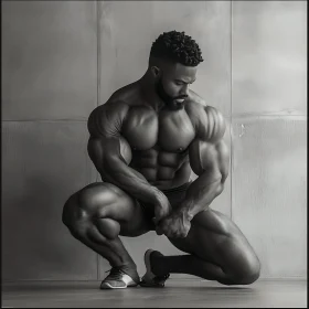 Fitness Portrait of a Bodybuilder