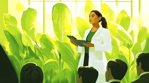 Greenhouse Presentation by Scientist