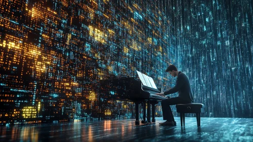 Pianist in Digital Realm