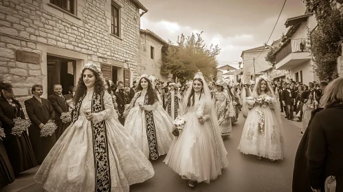 Vintage Wedding Ceremony