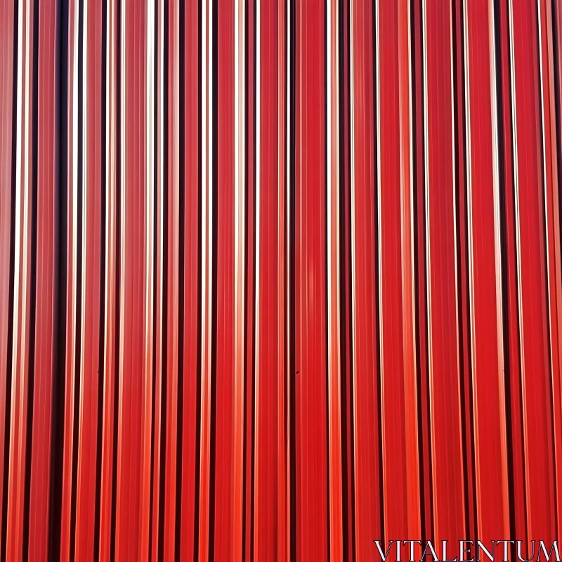 Vertical Red Lines Pattern Abstract Design AI Image