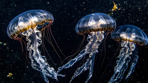 Underwater Jellyfish Serenity