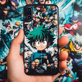 Colorful Anime Smartphone Case Art