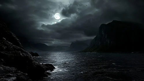 Mystic Night Seascape