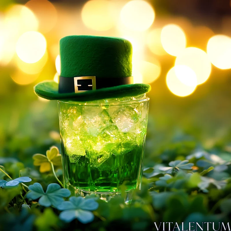 Festive St. Patrick's Day Celebration AI Image