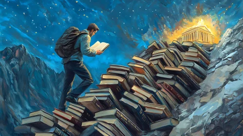 The Scholar's Journey to Enlightenment