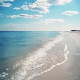 Seascape with Waves and Clouds