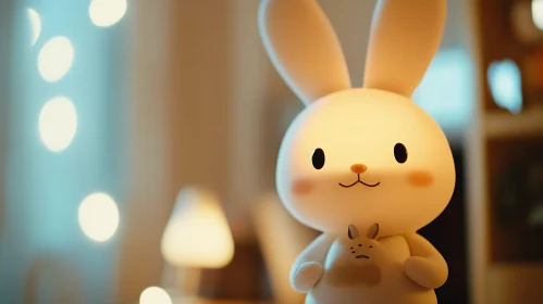 Charming Rabbit with Smaller Rabbit