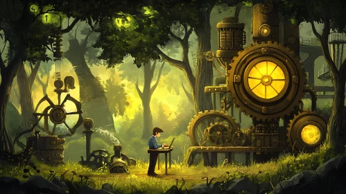 Mechanical Forest Workstation