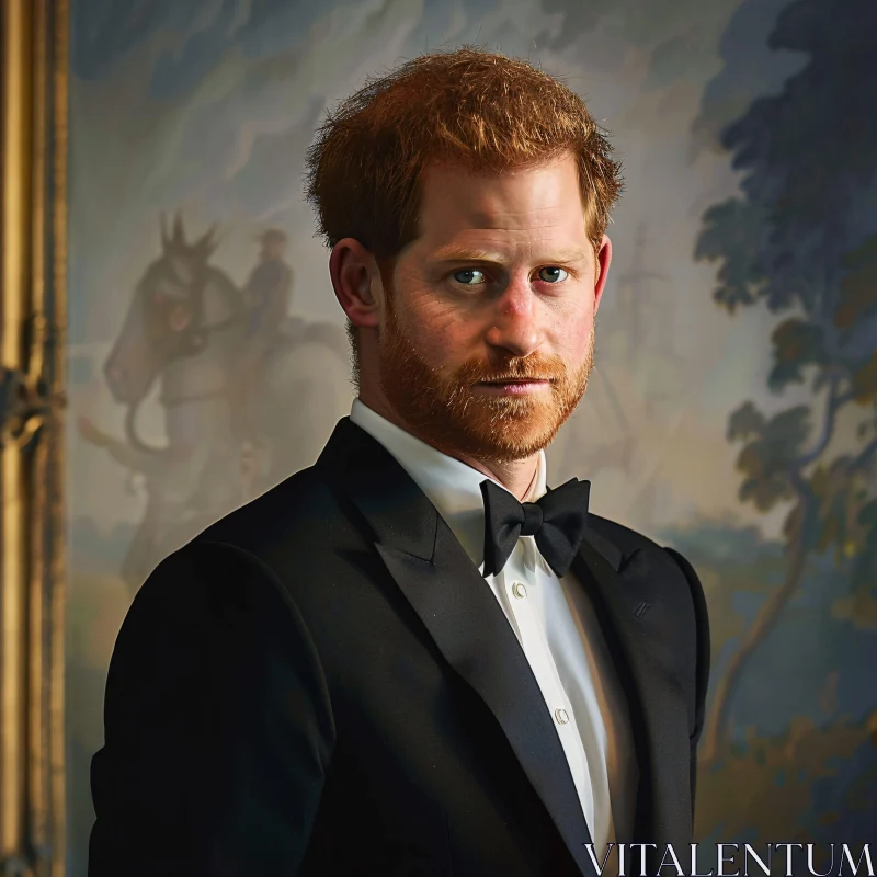 AI ART Portrait of Prince Harry