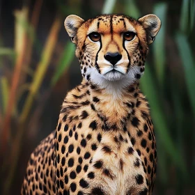 Close-up of a Wild Cheetah