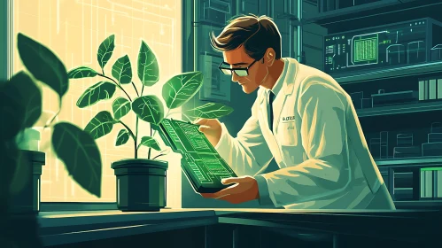 Green Tech: Plant Science Interface