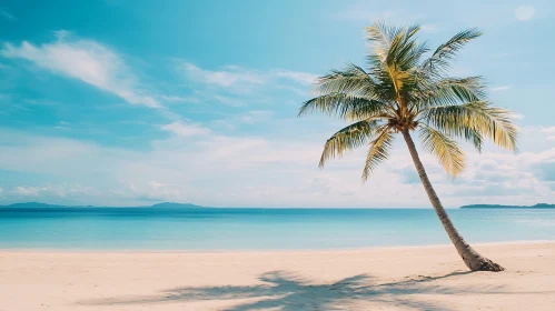 Seaside Palm Tree Paradise