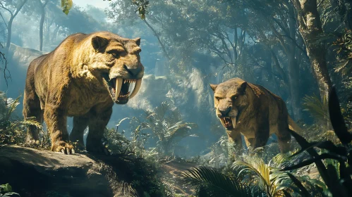 Prehistoric Predators: Saber-Toothed Tigers