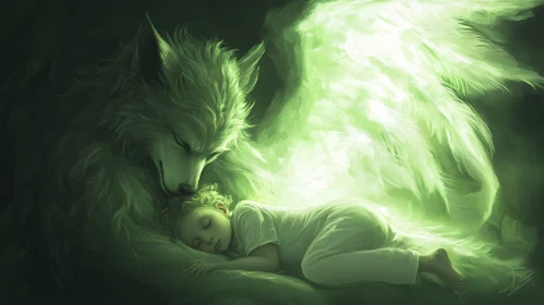 Dream Guardian: Child's Peaceful Sleep