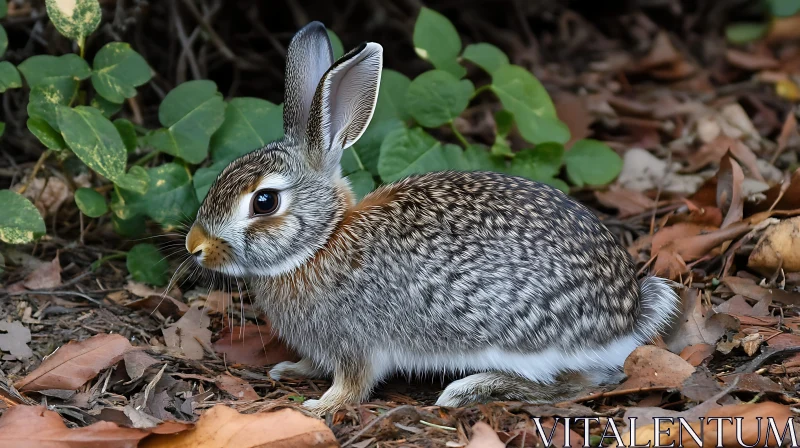 Wild Hare Portrait AI Image