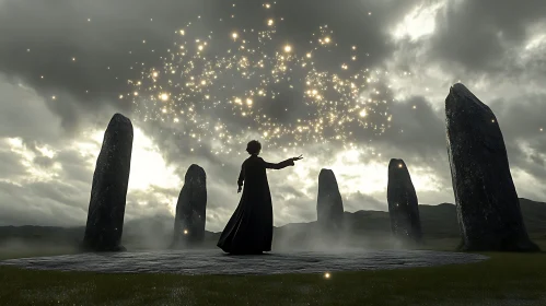 Enchanting Stone Circle Ceremony