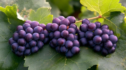 Ripe Grapes Ready for Harvest