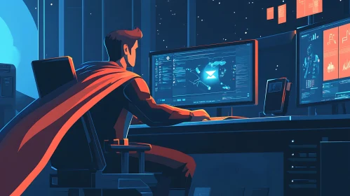 Caped Coder: Protecting Digital Frontiers