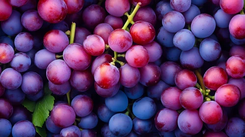 Delicious Grapes Close Up