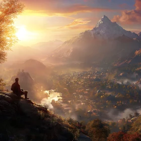 Valley Vista at Twilight