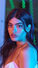 Elegant Portrait of Kylie Jenner in Stunning Lighting