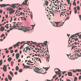 Leopard Print in Pink Hues