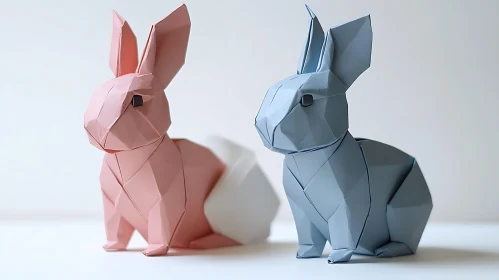 Abstract Paper Rabbits