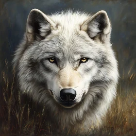 Noble Wolf Gaze