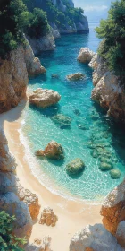 Turquoise Water Beach Scenery