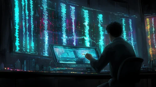 Data Analysis in a Cyberpunk Environment