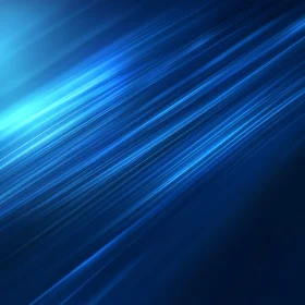 Abstract Blue Lines Composition