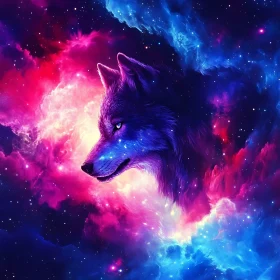 Wolf in Nebula