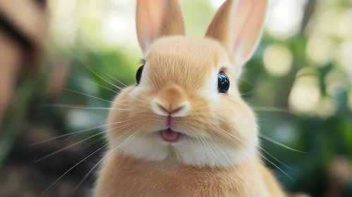 Charming Rabbit Face