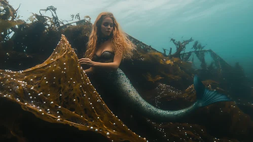 Underwater Mermaid Scene